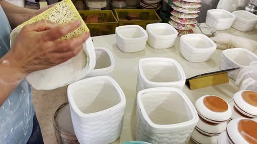 Working In A Ceramic Workshop 22