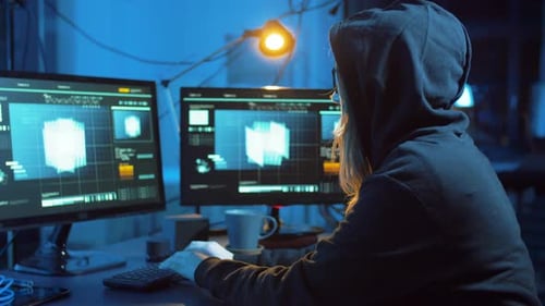 Hacker erstellt Computervirus für Cyberangriffe