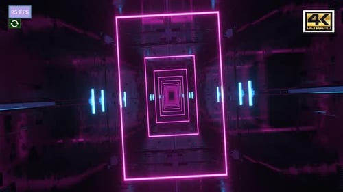 Motion Neon Light Vj I2 4K