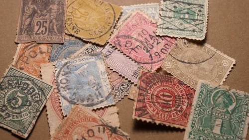 Alte Briefmarken