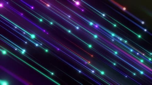 Meteorlichter-Hintergrund