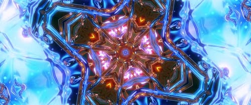 Abstract Melting Reality