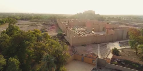 Babylone - Gouvernorat de Hilla en Irak, l'ancienne ville de Babylone