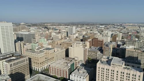Aerial view of Los Angeles