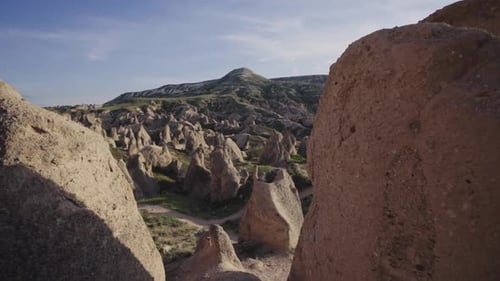 Landscape in Cappadocia, Turkey