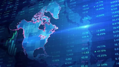 The Growth Rate Of The Stock Market And The North America Economy
