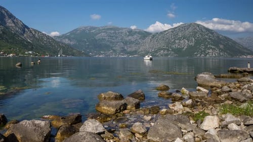 bay of kotor Beach Coast Nature boat harbour adriatic montengro