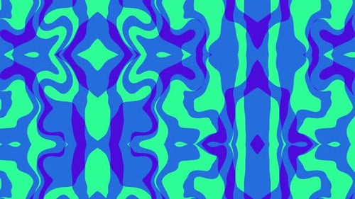 Fluid Abstract Organic Shapes Looping Background