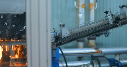 Ligne de fabrication de bouteilles en plastique