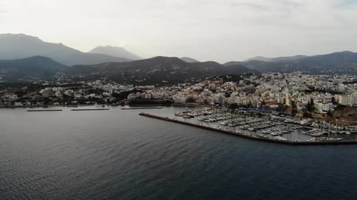 Aerial View of the Marina