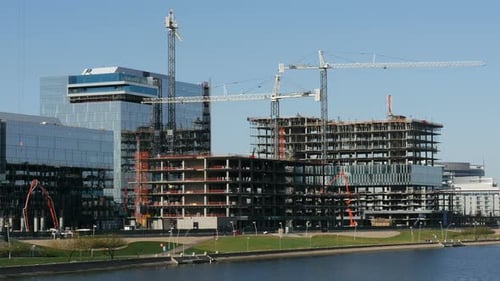 Commercial Office Park Construction Pan