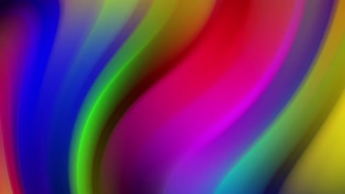Dynamic Abstract Colorful Flowing Waves Motion Background