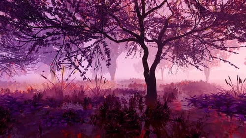 Fantastic Purple Planet
