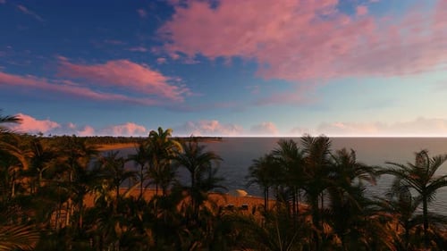 Drone View At The Beach