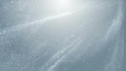 Elegant Shimmering Light Particles Abstract Background Loop