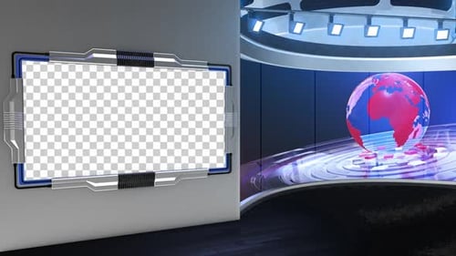 Virtual Studio Set A008 A