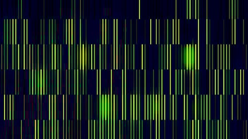 Flickering Digital Vertical Lines Abstract Technology Background Animation