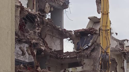 Old Building Destruction Demolition 3