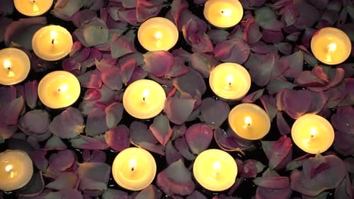 Roses and Candles