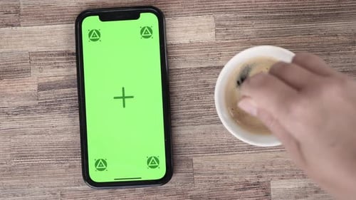 Stop Motion with Phone Green Screen with Ancors