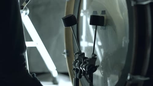 Bass Drum Pedal in Action
