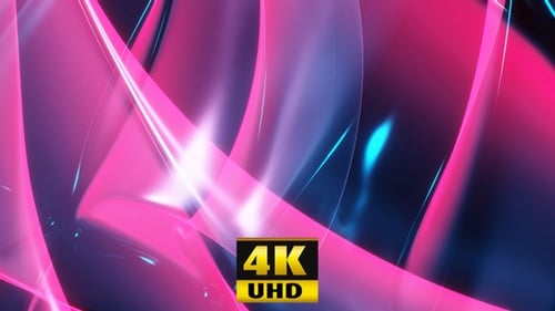 Fantastisches abstraktes Hochglanz-Karminrot, Türkis 4K
