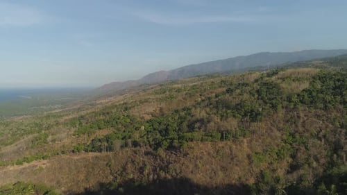 Tropical Landscape Sea Coast, Mountains