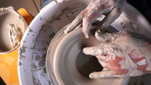 Pot Clay Decorative Art Skill Workshop