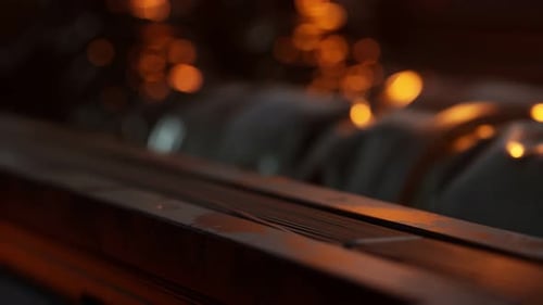 Futuristic Motion Background or Cyber Surface with Metal and Lights