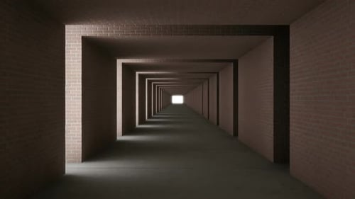 Tunnel Wall Out Brick