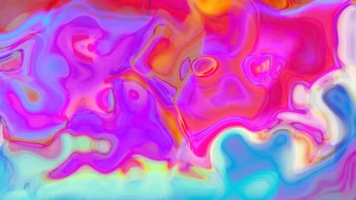 Vibrant Abstract Fluid Color Flow Background Animation