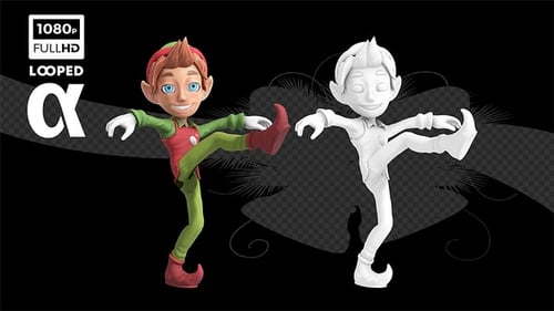Joyeux Noël Can Can Dancer Elf