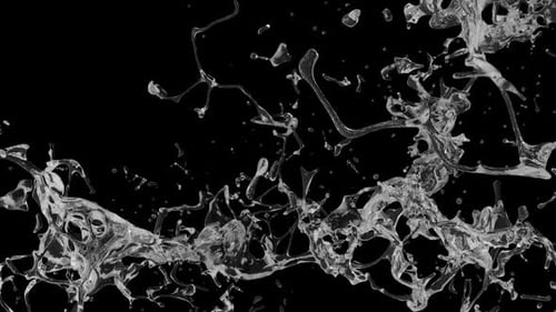 Dynamic Water Splash for Creative Motion Graphics