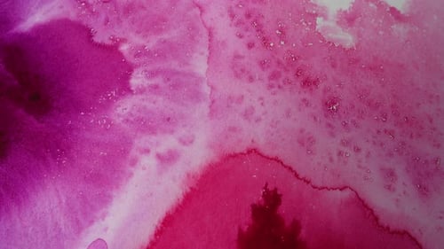 Abstract Watercolor Paint Background in Shades of Pink