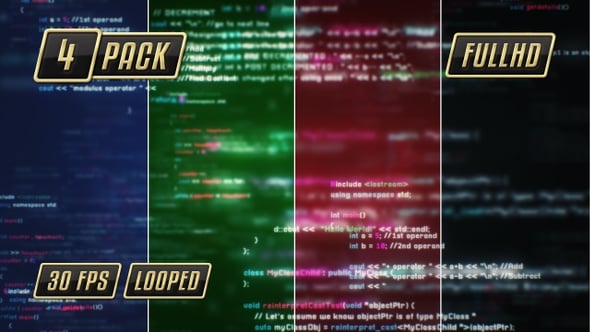 Computer Code, Backgrounds Motion Graphics ft. computer code & coding ...