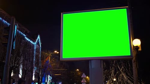 Billboard in the City Center