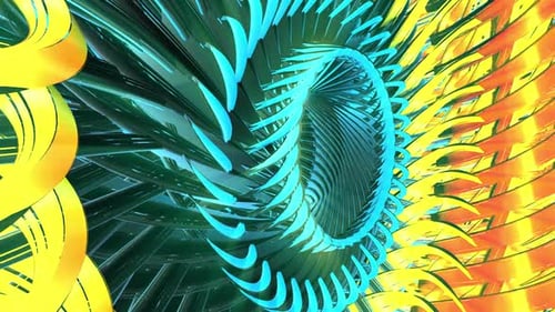 3d chaos glühend nft