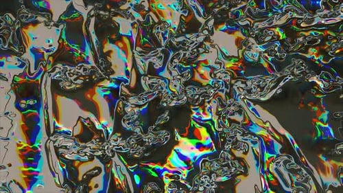 Abstract Chromatic Fluid Distortion Background