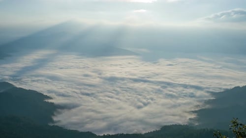 Nebel Und Sonnenlicht