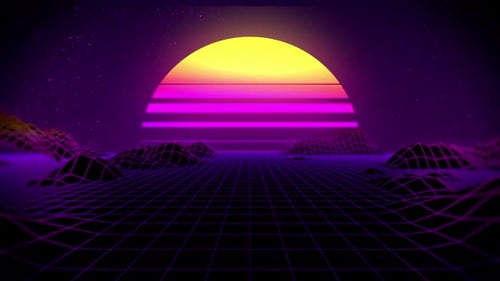 80's Retro Background