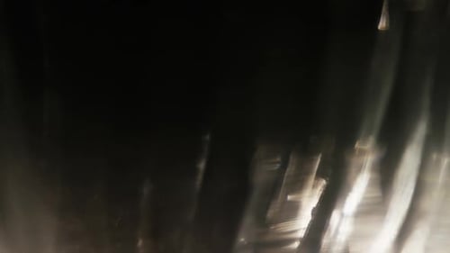 Abstract Light Streaks on a Dark Background