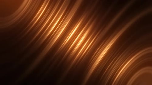 Warm Abstract Spherical Background