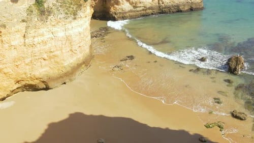 Beach on the ocean shore