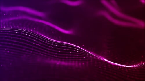 4k Beautiful Waving Lines Background (loopable)