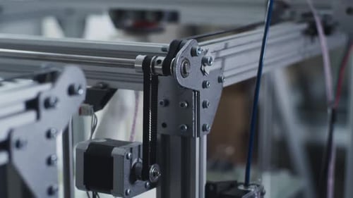 Mechanismus des modernen 3D-Druckers