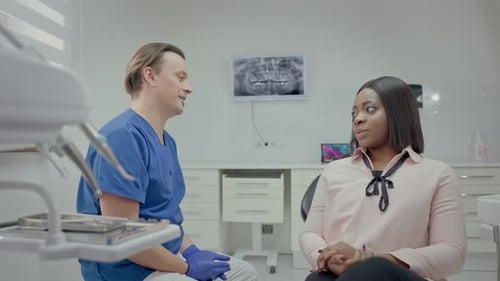 Reception At Dentist