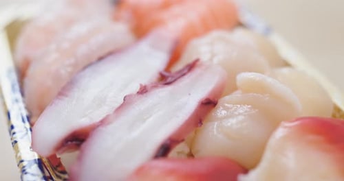 Take away sushi