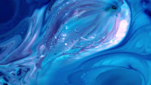 Blaue abstrakte Malerei Farbtextur