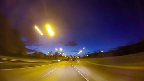 Drive Through the Night City