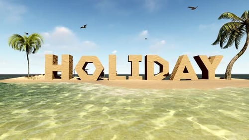 Text zum Urlaubsstrand